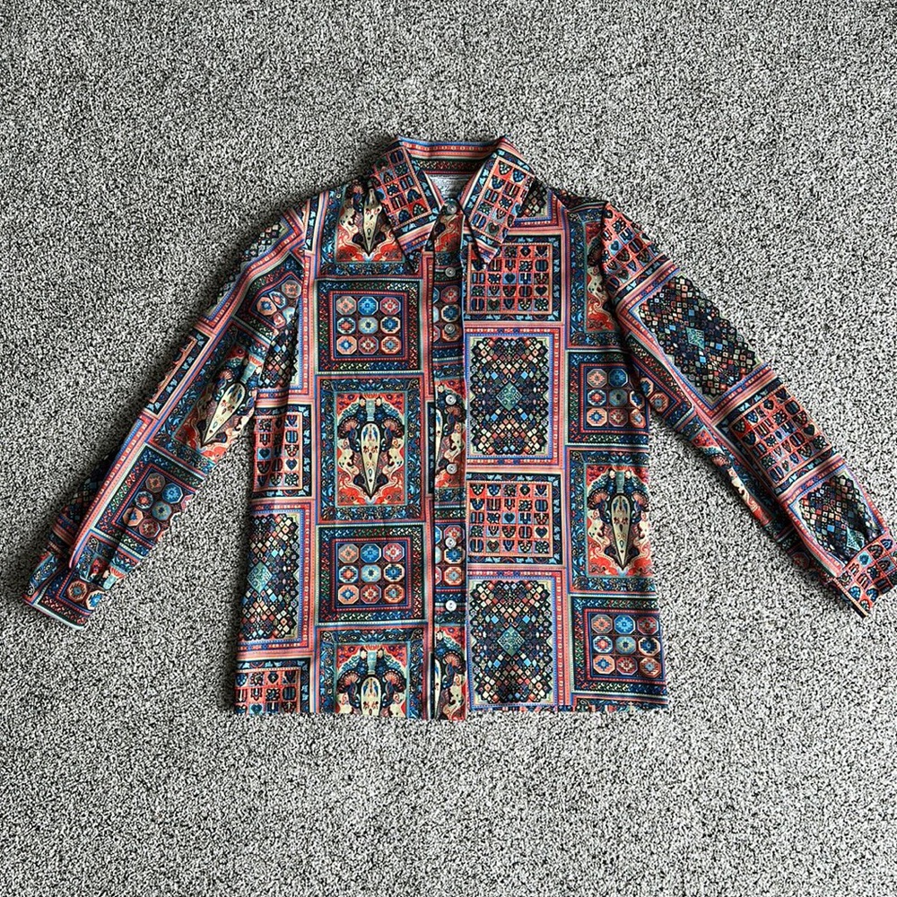 Vintage 70s Retro button down shirt